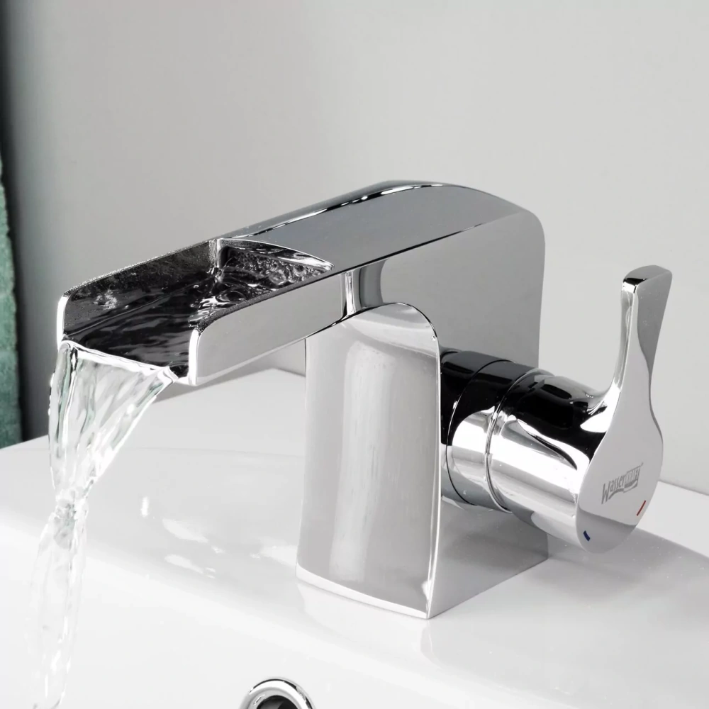 Смеситель для раковины WasserKraft Berkel 4869 каскадный хром от магазина Vanna-Vanna.ru!