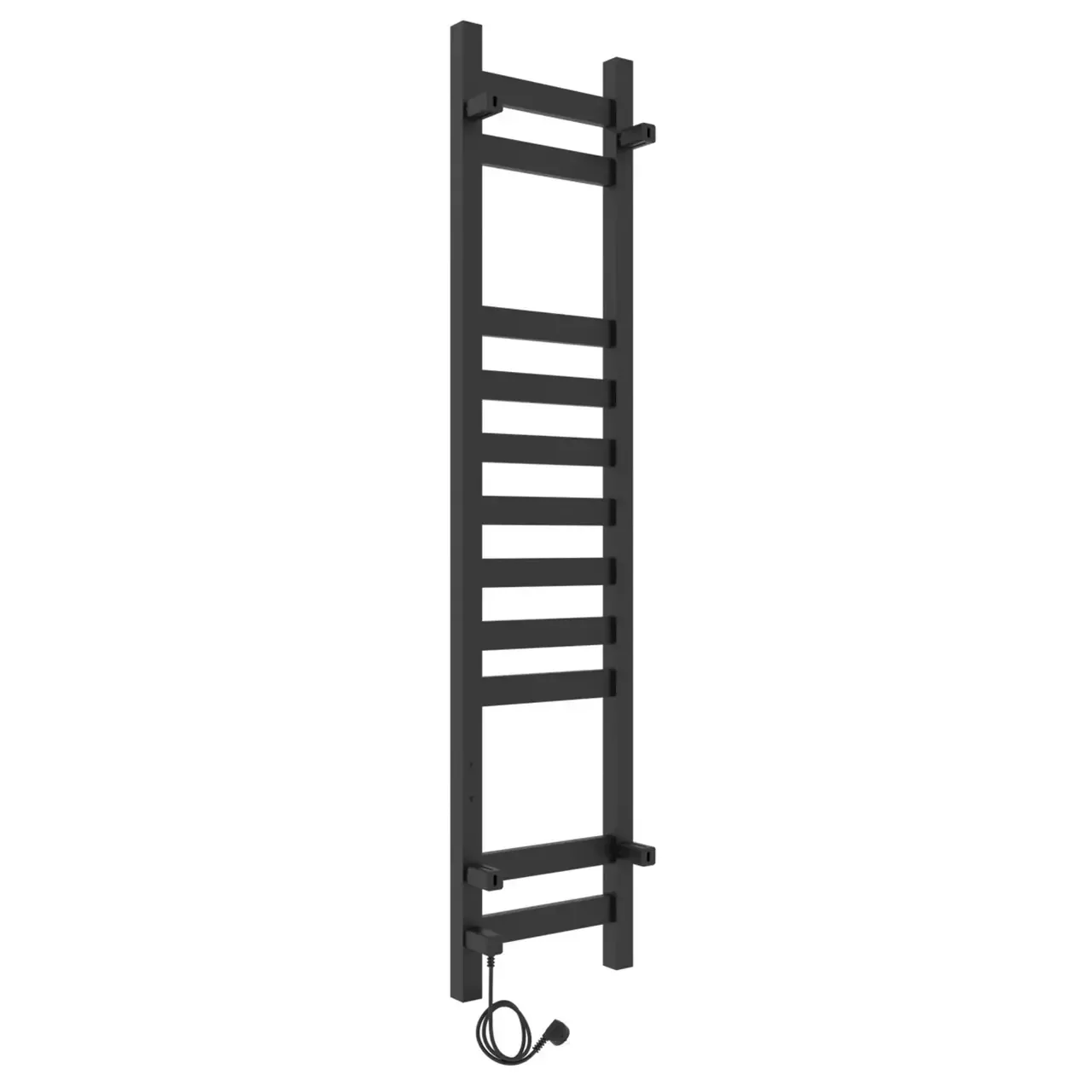 Полотенцесушитель электрический Laris Флавиа ЧКЧ П11 200х1000 правый, черный матовый муар
