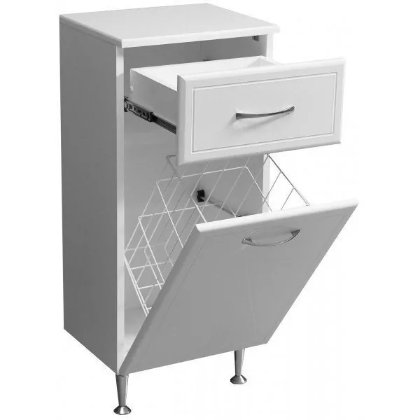 Тумба-комод Stella Polar Концепт 36 с корзиной для белья