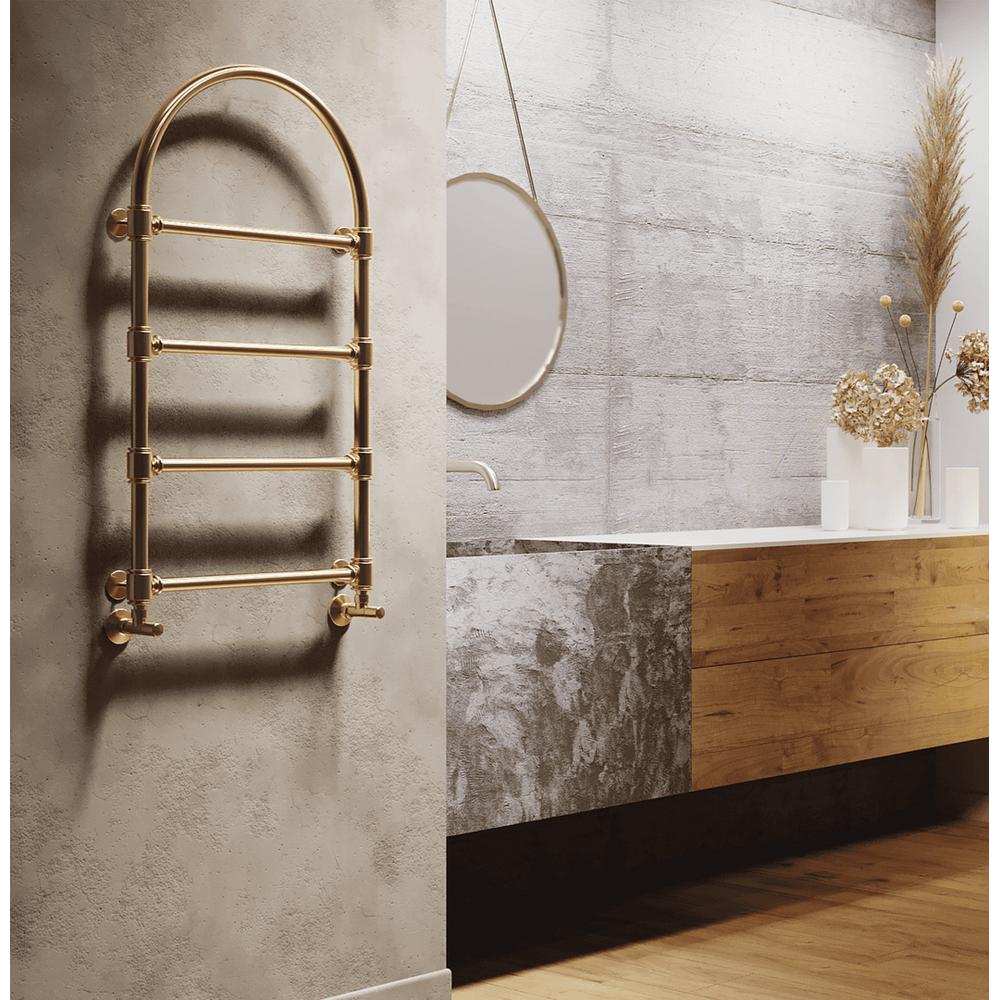 Полотенцесушитель водяной Terminus Версаль П4 50х93, бронза