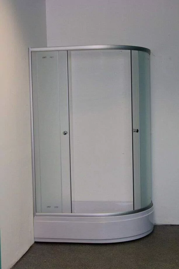 Душевой уголок Parly ZFM1201L 120х80 левый, асимметричный, с низким поддоном, матовое стекло, хром Душевой уголок Parly ZFM1201L 120х80 левый, асимметричный, с низким поддоном, матовое стекло, хром