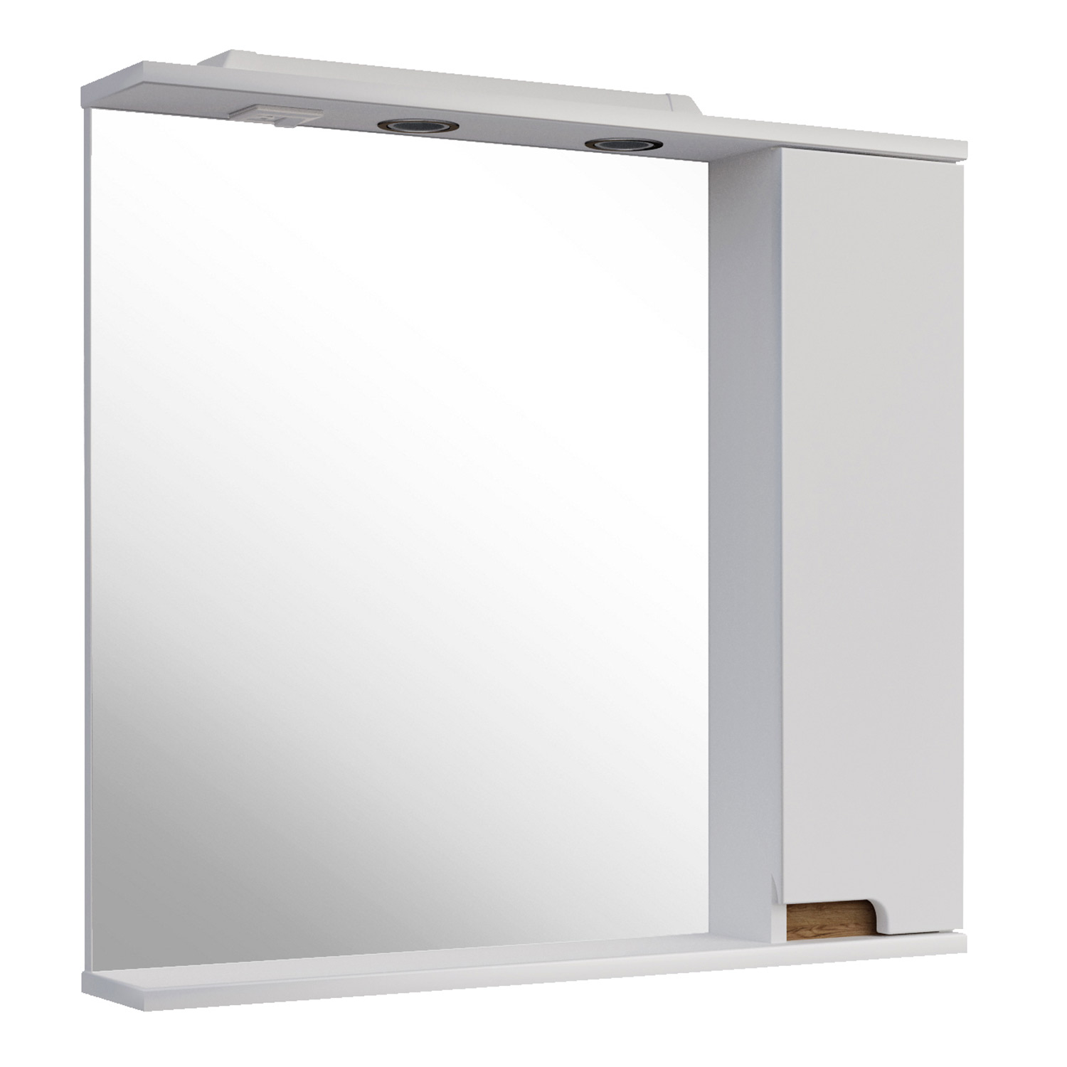 Мебель для ванной Асб-мебель Вита 80 комплект, напольный, белый