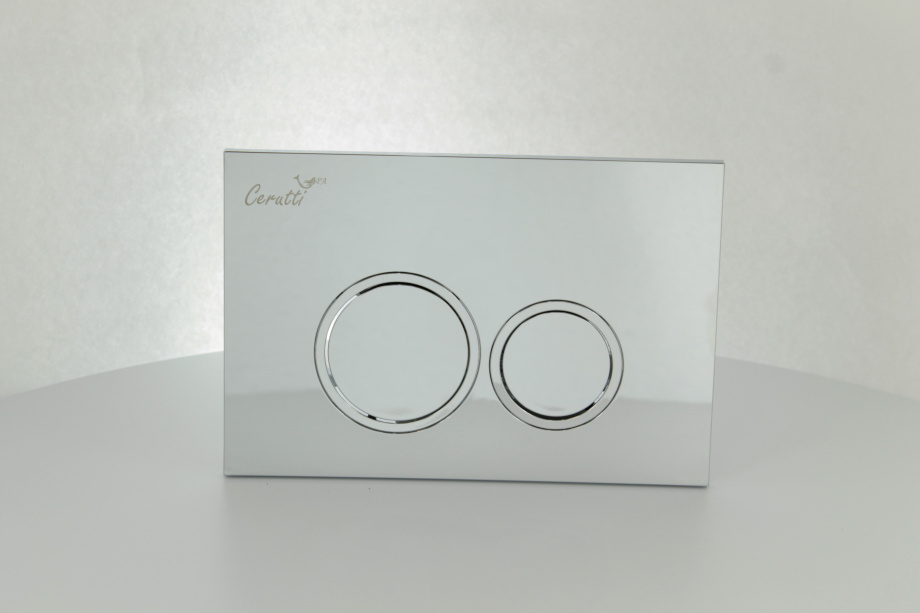 Кнопка смыва Cerutti Spa CR05CH (хром)