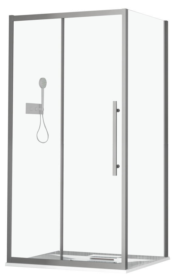 Душевой уголок ESBANO ESF-119PS-GM 110х90х195