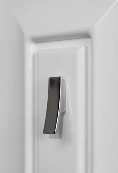 Тумба с раковиной Vod-ok Elite Риккардо 70 напольная, два ящика, белая