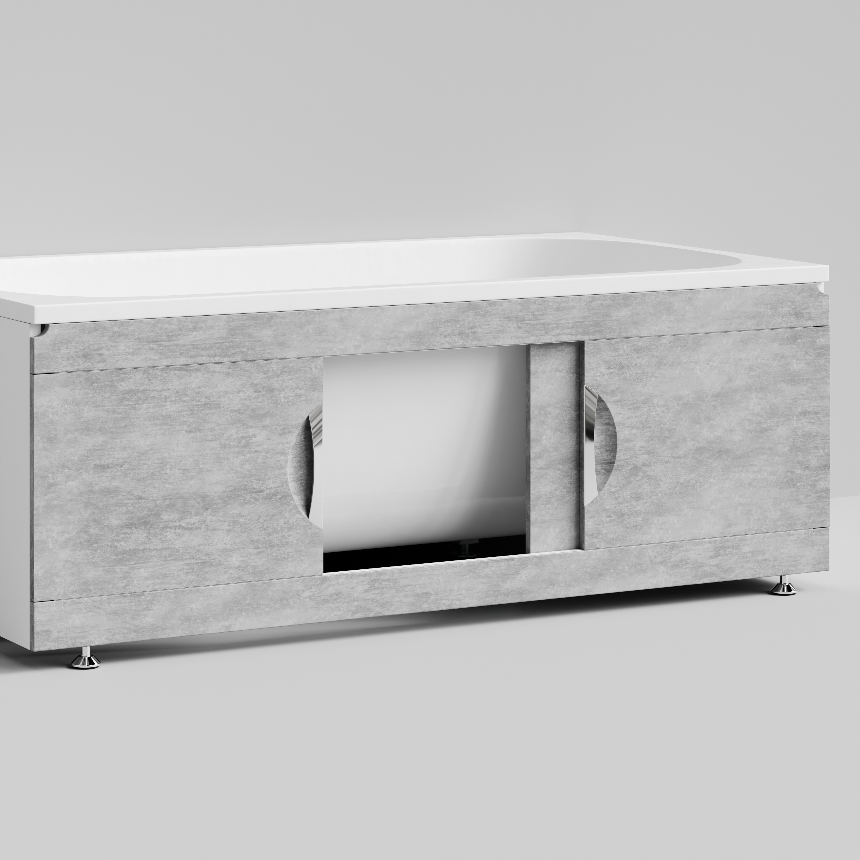 Экран под ванну Vod-ok Топ 150 раздвижной Горный камень