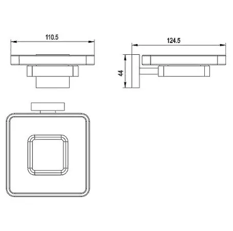 Мыльница Timo Selene 10022/00 хром