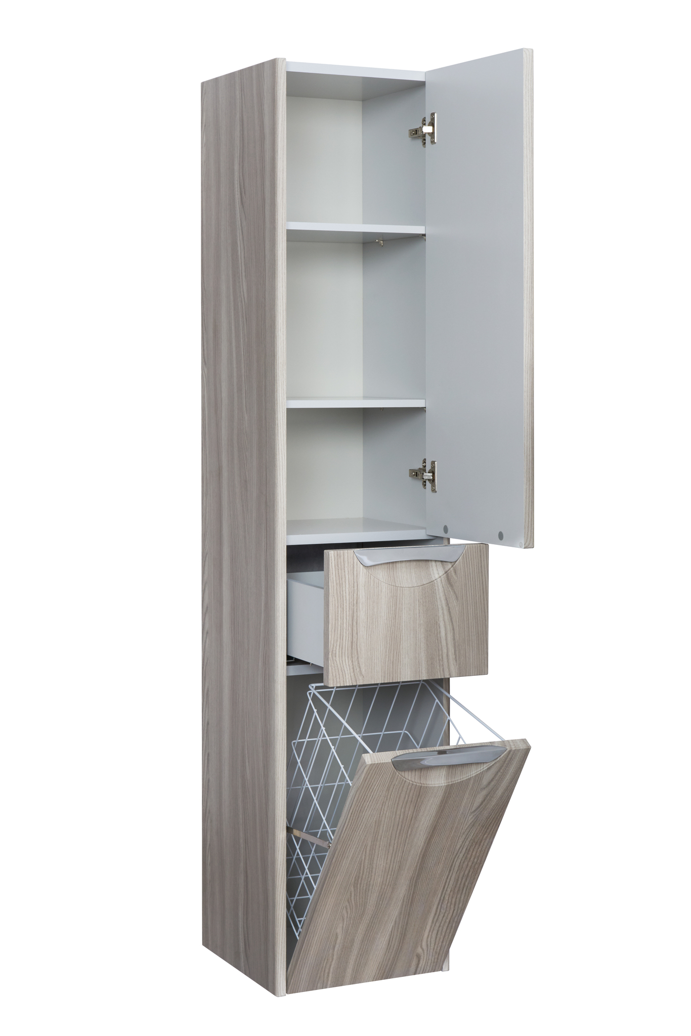 Пенал Aquaton Сильва 30 L/R подвесной, дуб фьорд