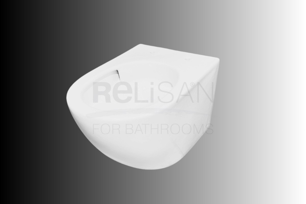 Унитаз подвесной WM 718/смыв торнадо, белый