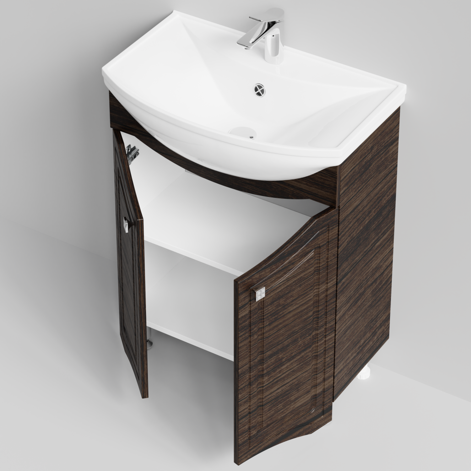 Тумба с раковиной Адам 65 напольная, Палисандр