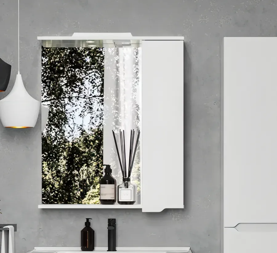 Зеркальный шкаф подвесной SanStar Bianca 70 белый