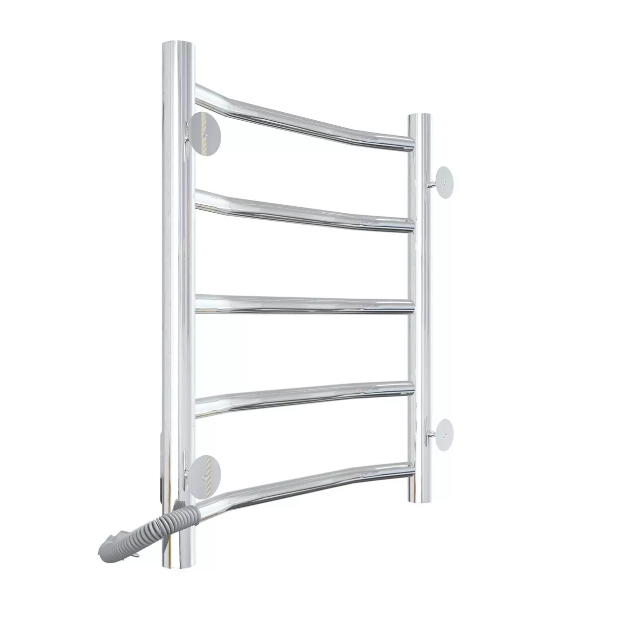 Полотенцесушитель электрический Laris Виктория П5 400х500 с терморегулятором, правый, хром