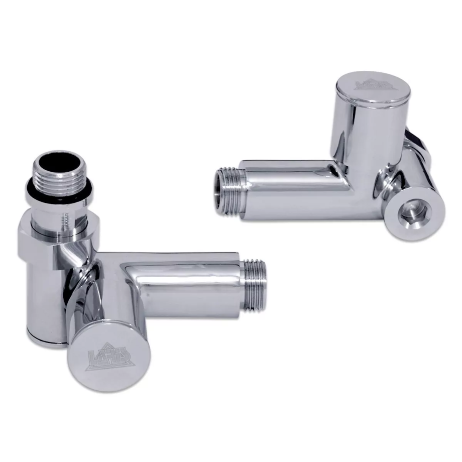 Вентиль угловой Laris Laris Под ТЭН 1/2" - 1/2" 891SCH0404 2 шт.