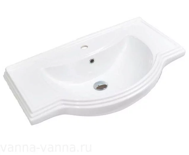 Тумба с раковиной Bellezza Абрис 80 напольная, с 1 ящиком, белая от магазина Vanna-Vanna.ru!