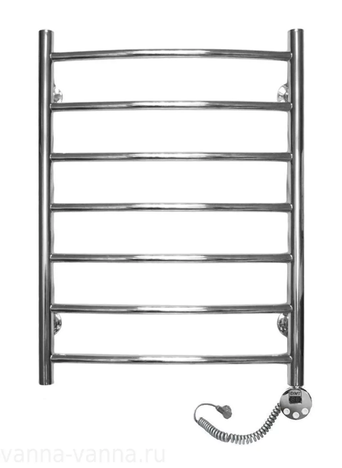 Полотенцесушитель электрический Domoterm Калипсо П7 500x700 ER с терморегулятором, хром