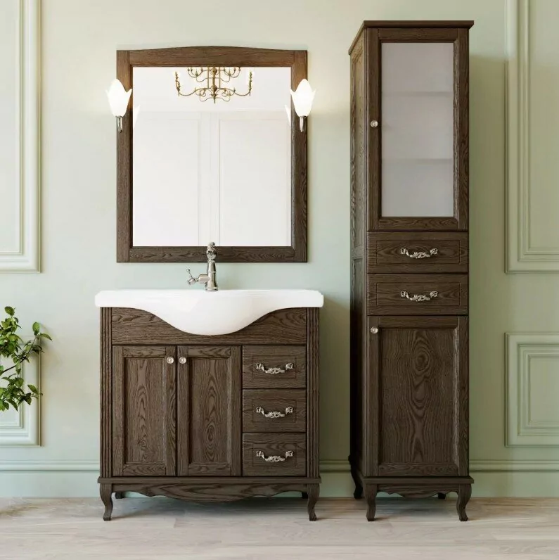 Зеркало ValenHouse Эллина 80 кальяри, хром