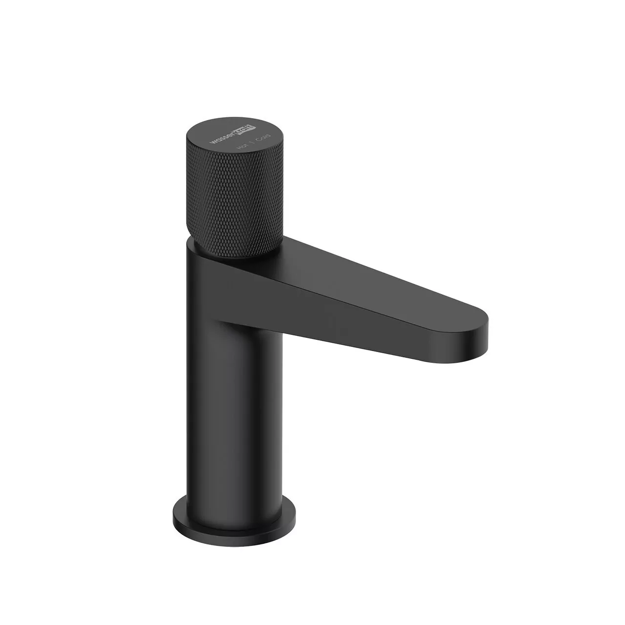 Смеситель для раковины WasserKraft Fulda 5203 черный Soft-touch