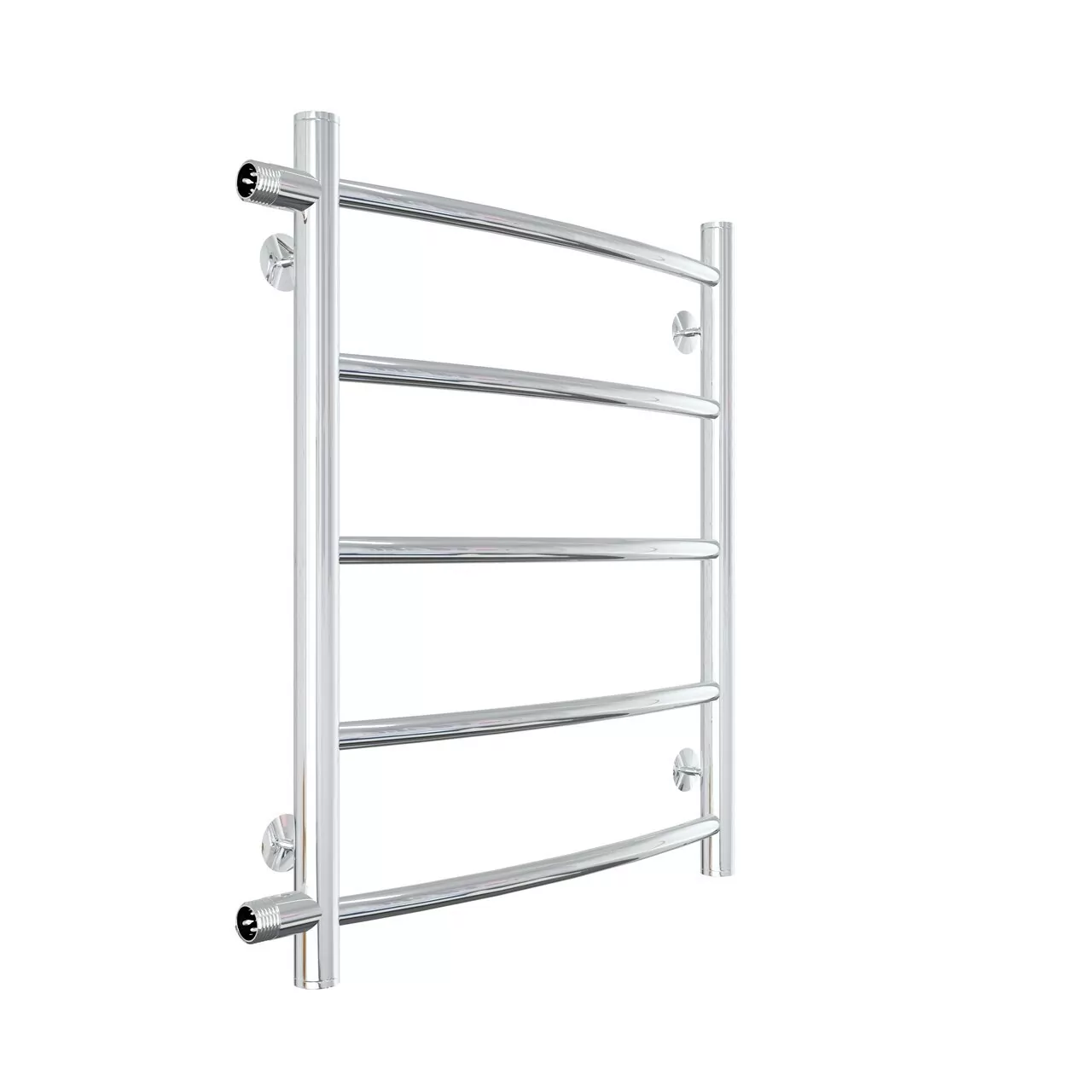 Полотенцесушитель водяной Laris Классик П5 500х600 МЦ 500-1 боковой, хром