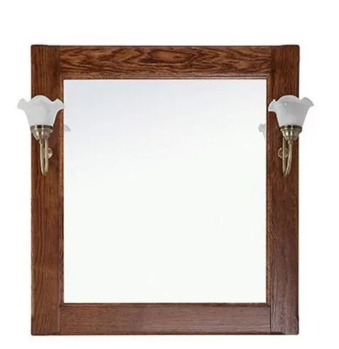 Зеркало Vod-ok Elite Дубини 85 свет, орех, венге