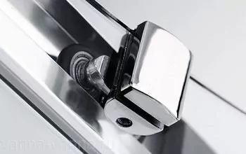 Душевой уголок WasserKraft Main 41S01 90х90 полукруглый 1/4, без поддона, прозрачное стекло, хром