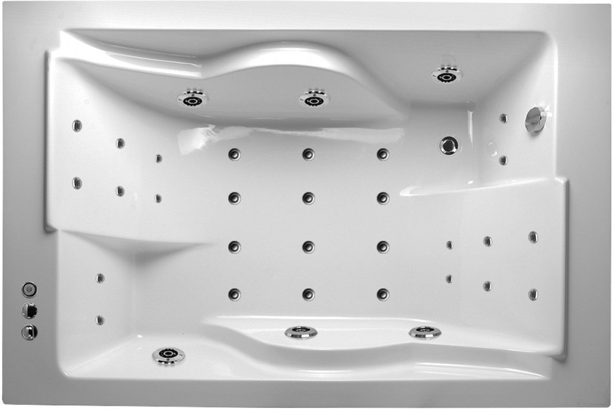 Ванна акриловая Vayer Coral 180x120