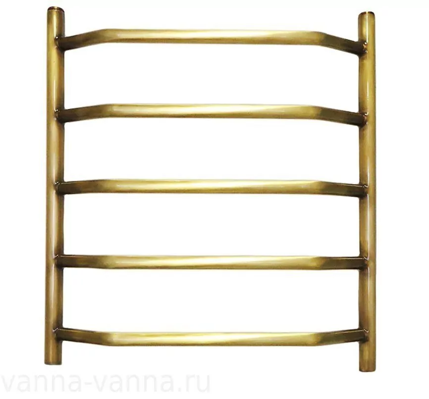 Полотенцесушитель водяной Domoterm Лаура П5 500x700 АБР античная бронза