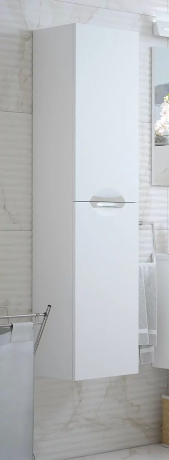 Пенал Corozo Алиот 35 L/R подвесной, универсальный, белый