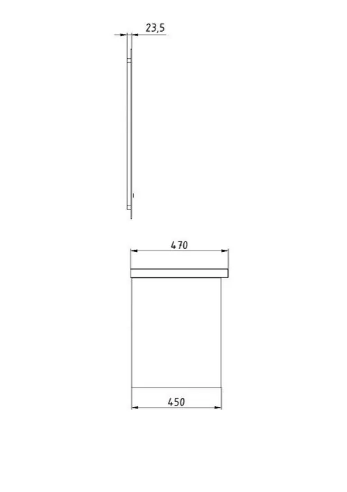 Тумба подвесная Асб-мебель Диана 60 с раковиной Элина 60, серый глянец/светлое дерево