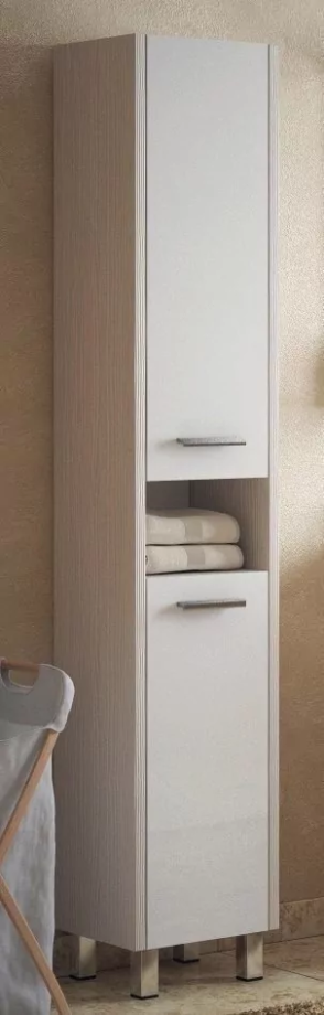 Пенал Corozo Лорена 35 R напольный, с открытой полкой, лайн