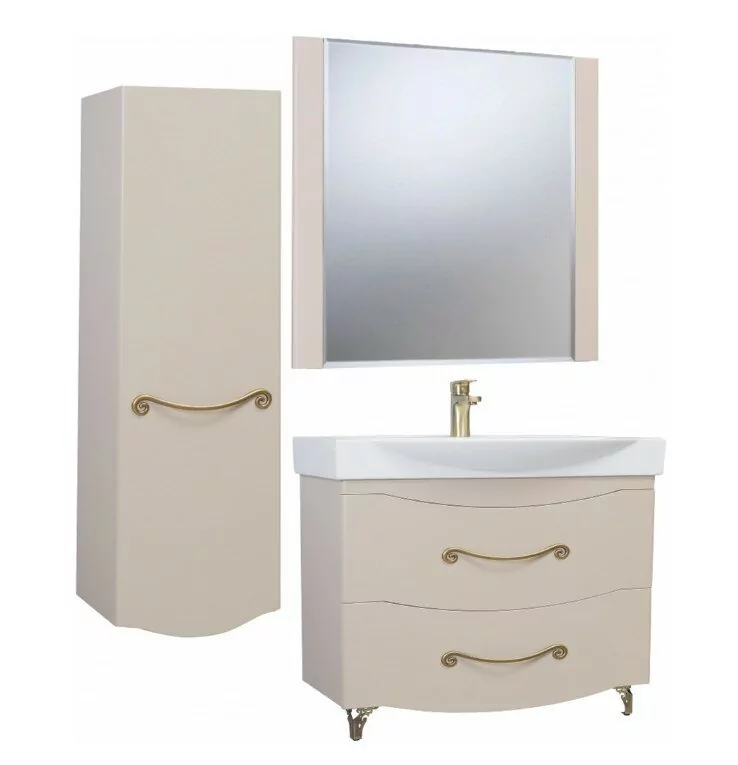 Зеркало Bellezza Сесилия 105 капучино