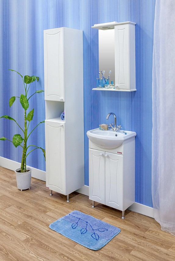Тумба Sanflor Карина 45 с раковиной Уют 45