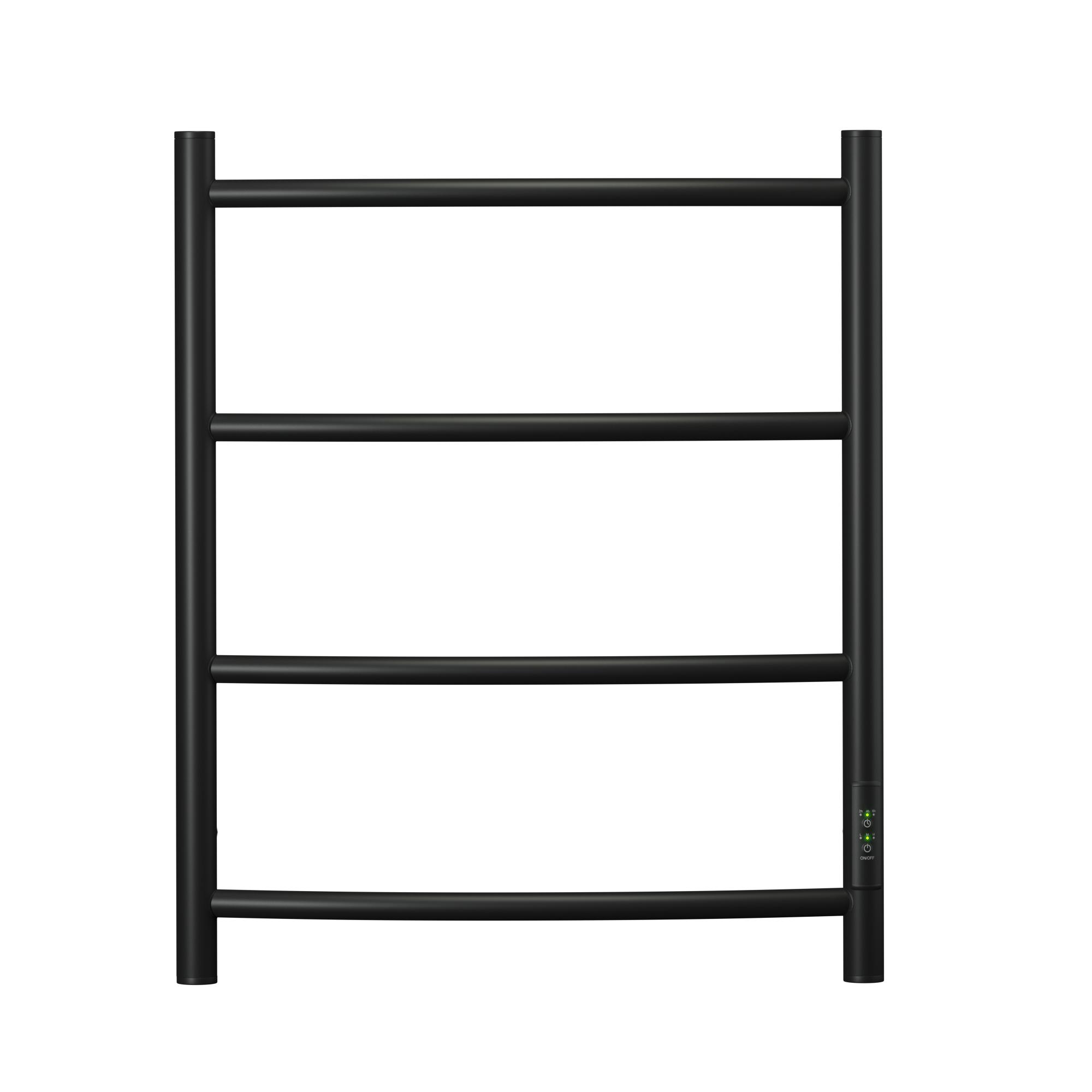 Полотенцесушитель электрический APEXTERMO Corona CR00165BM 600x500, черный матовый