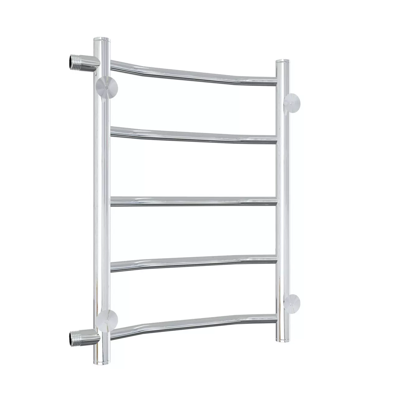 Полотенцесушитель водяной Laris Виктория П5 500х600 МЦ-1 боковой, хром