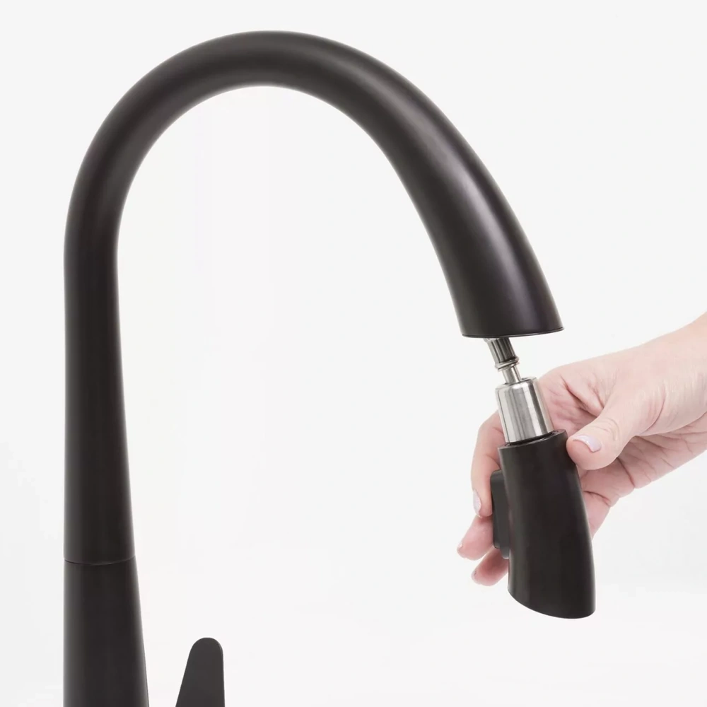 Смеситель для кухни WasserKraft A8667 черный от магазина Vanna-Vanna.ru!
