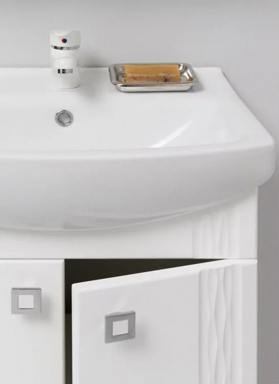 Мебель для ванной Onika Лига 50.11 комплект, напольный, белый