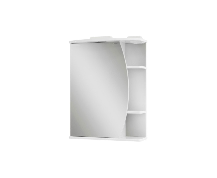 Зеркало-шкаф Onika Луна 55.01 L свет, белый