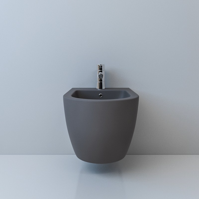 Биде подвесное Esbano GARCIA (matt GREY) 550x370x330