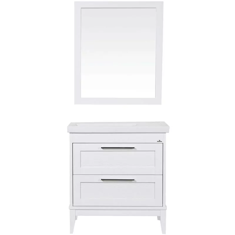 Мебель для ванной ValenHouse Эйвори 80, комплект, напольный, фурнитура хром