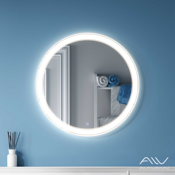 Зеркало Alavann Solis 60 свет, антизапотевание, сенсор