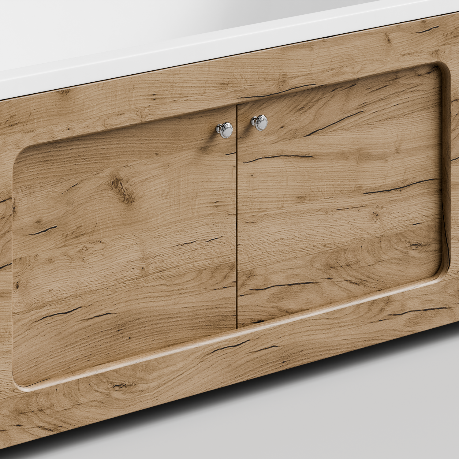 Экран под ванну Vod-ok Лидер 170 раздвижной Дуб Тортуга