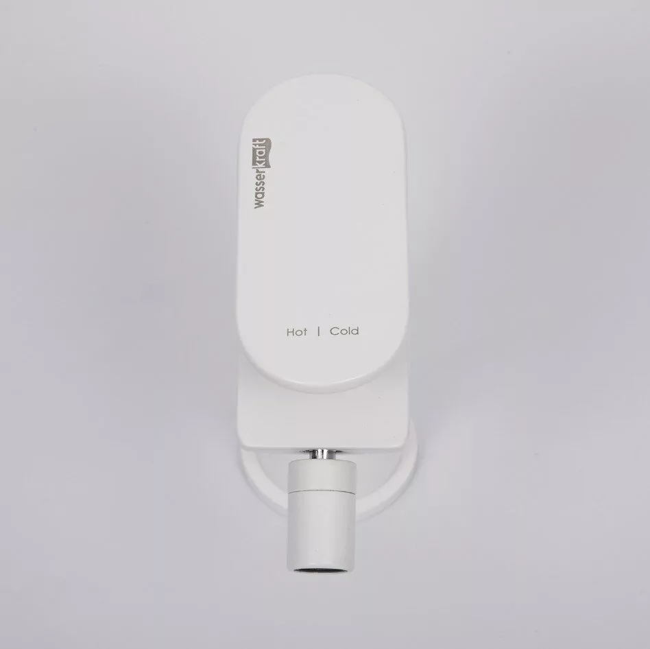 Смеситель для биде WasserKraft Mindel 8506 белый Soft-touch от магазина Vanna-Vanna.ru!