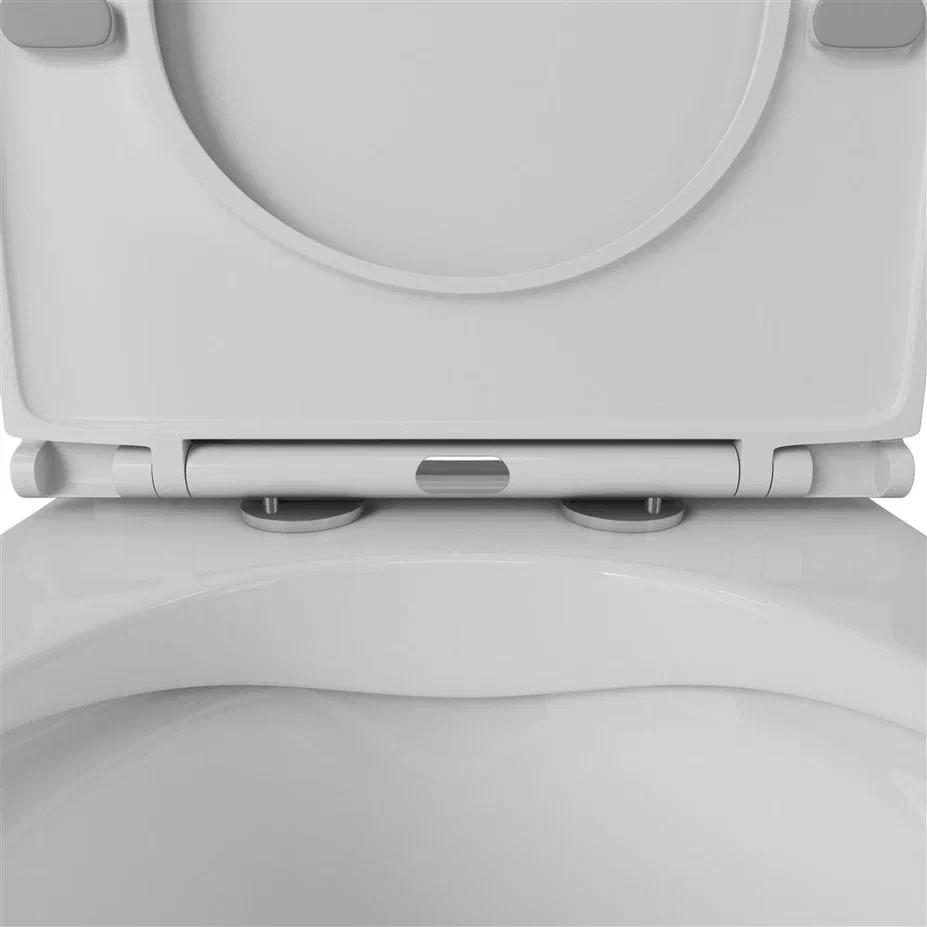 Унитаз Owl 1975 ИМOWLT190303 Vind Cirkel-G напольный, компакт, с микролифтом, белый