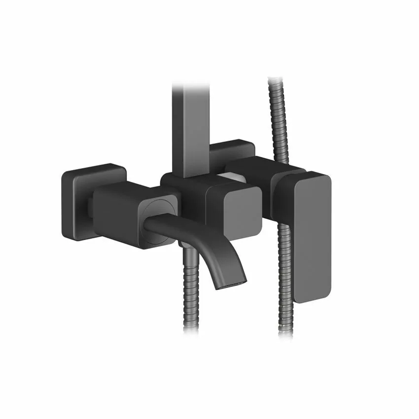 Душевая стойка Timo Selene SX-1013/03 черный матовый