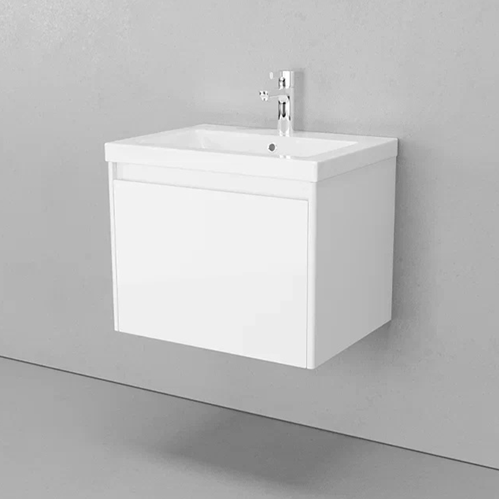 Тумба с раковиной подвесная Velvex Klaufs tp.KLA.COM.60.1Y, 60 см