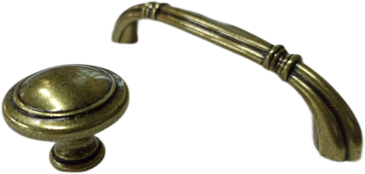 Тумба напольная ValenHouse Эллина 105/2 с раковиной Классик 105, 1 дверь, 6 ящиков, белый, бронза