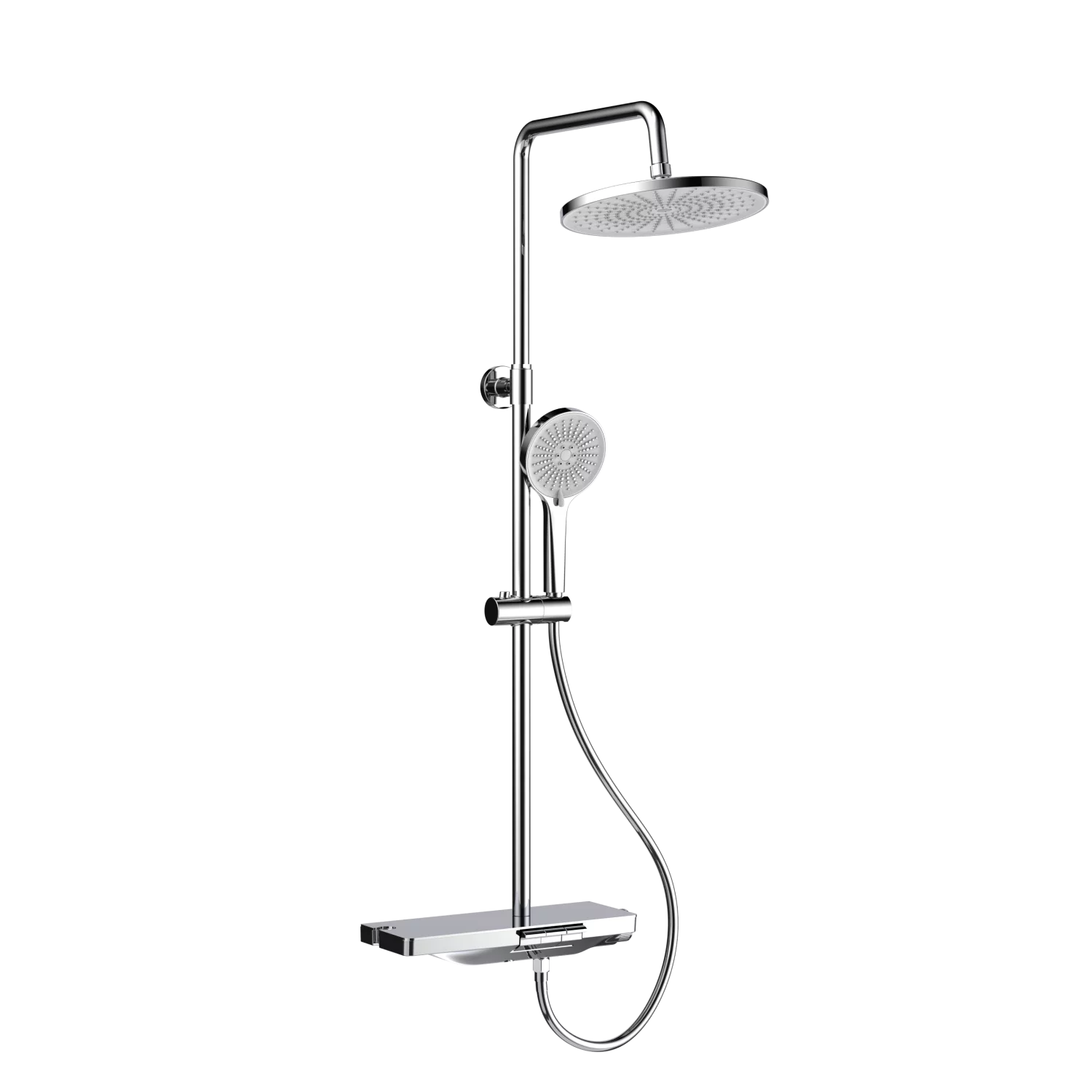 Душевая стойка Veconi ENNA EN-200-C-C4, хром глянец