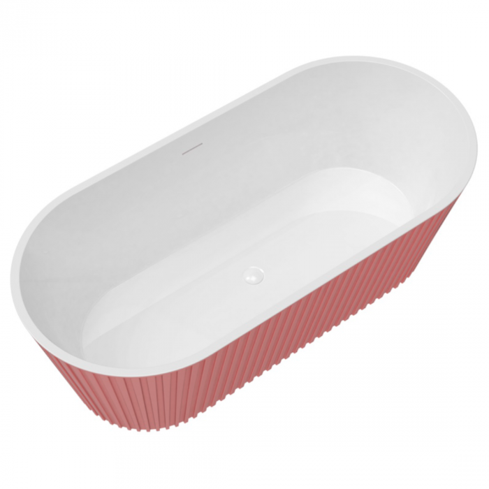 Ванна акриловая Delice Caresse 170х80 DLR440101P розовый матовый