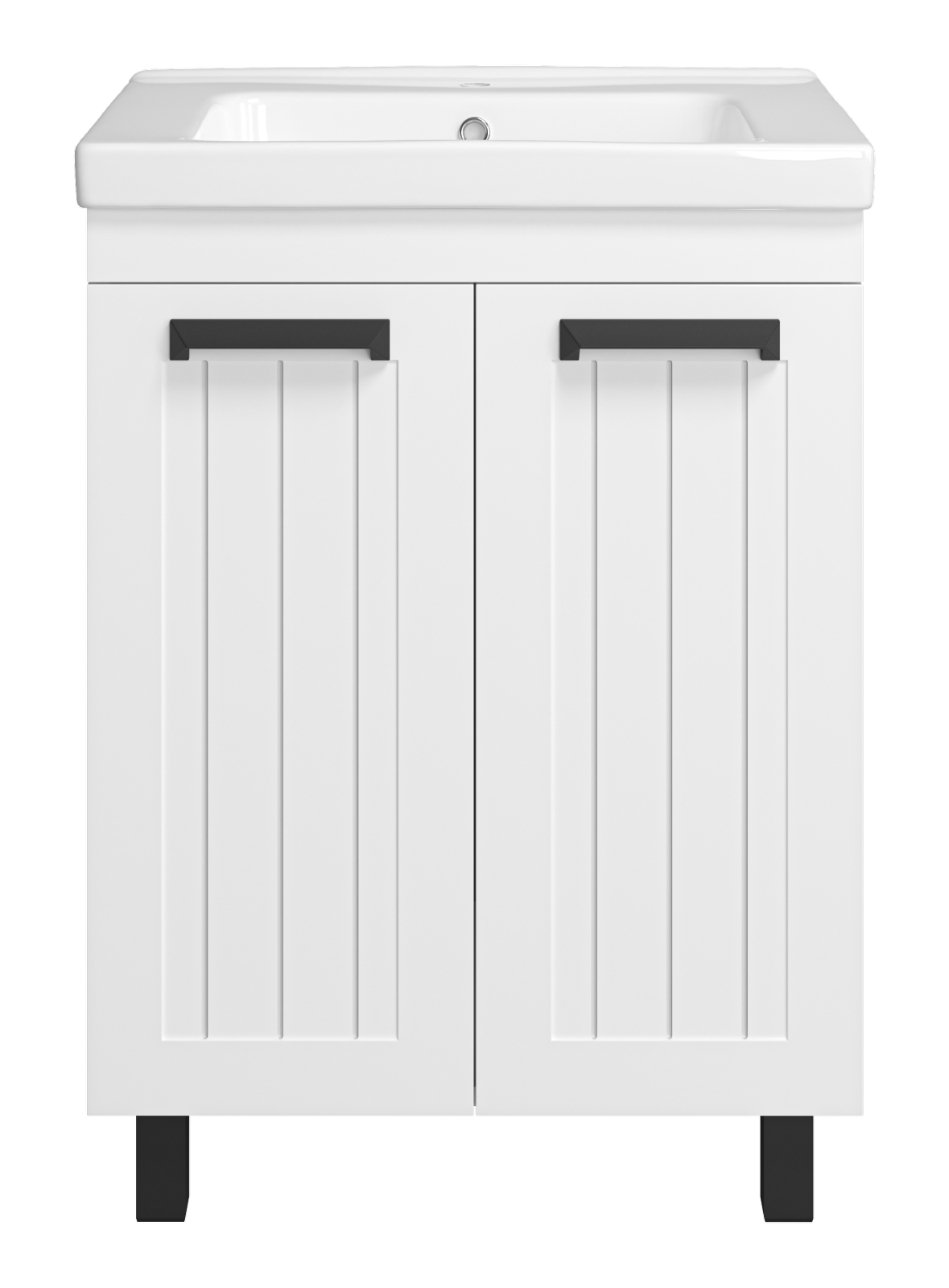 Тумба с раковиной Misty Спарта 65 белый