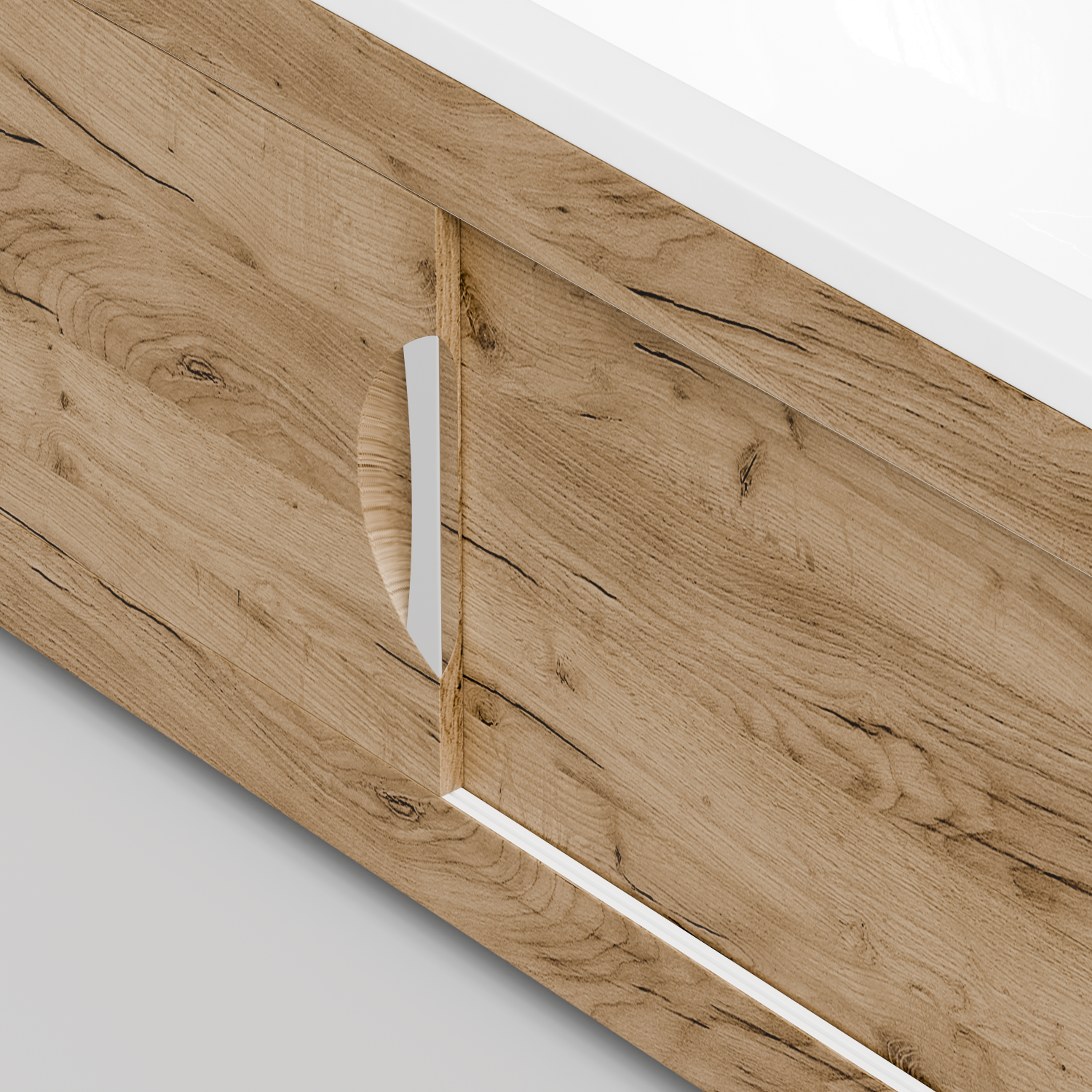 Экран под ванну Vod-ok Топ 180 раздвижной Дуб Тортуга