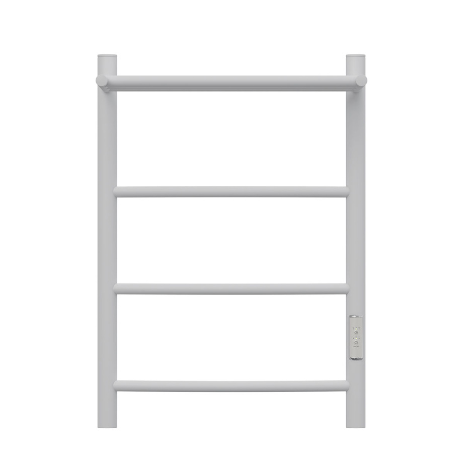 Полотенцесушитель электрический APEXTERMO Corona CR01164WM 600x400 с полкой, белый матовый